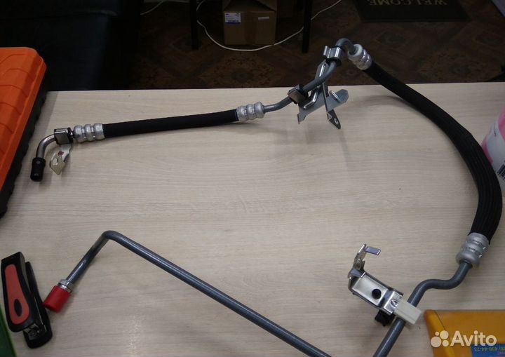 Трубка гидроусилителя Пежо боксёр citroen jumper