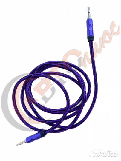 Провод (кабель) AUX красно-черный 1,5м
