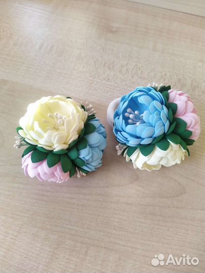 Заколки Резинки Украшение для волос ручной работы