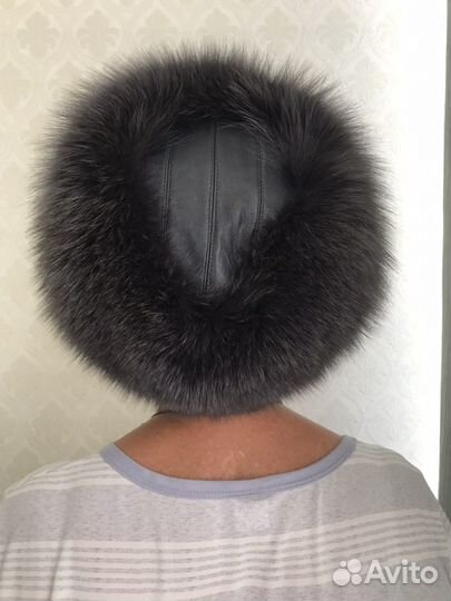 Шапка из меха песца