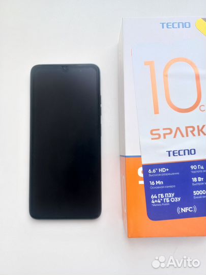 TECNO Spark 10c, 4/64 ГБ