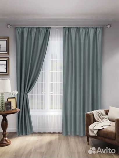 Шторы готовые новые