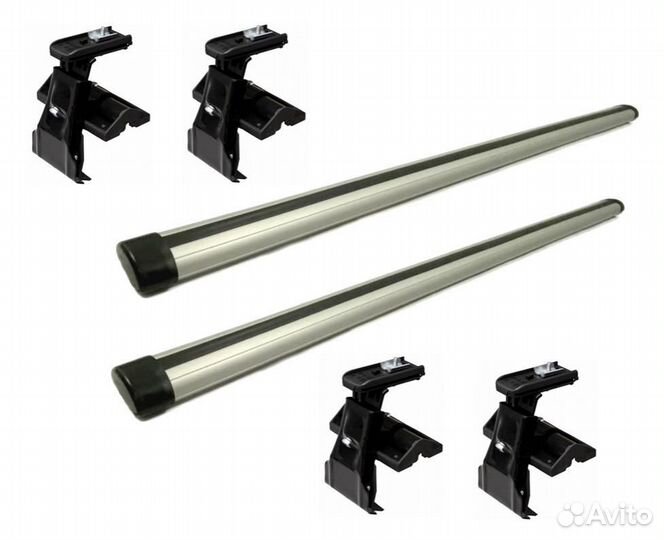 Багажник Интер аэро 120 для авто без штатных мест