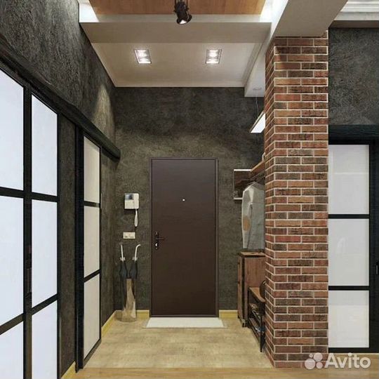 Продам железную дверь б/у