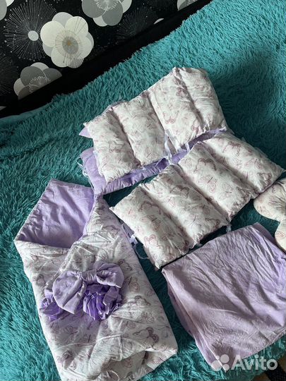 Бортики для детской кроватки