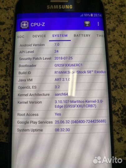 Samsung Galaxy S6 Edge, 3/32 ГБ