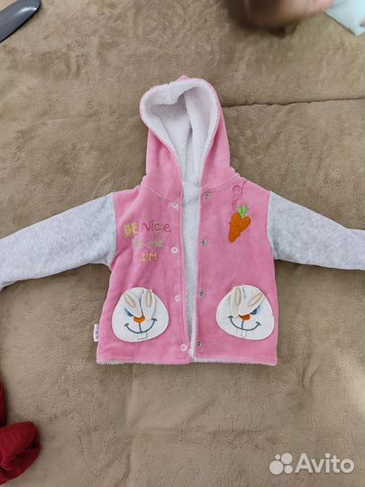 Пакет теплой одежды на девочку 1-2 года