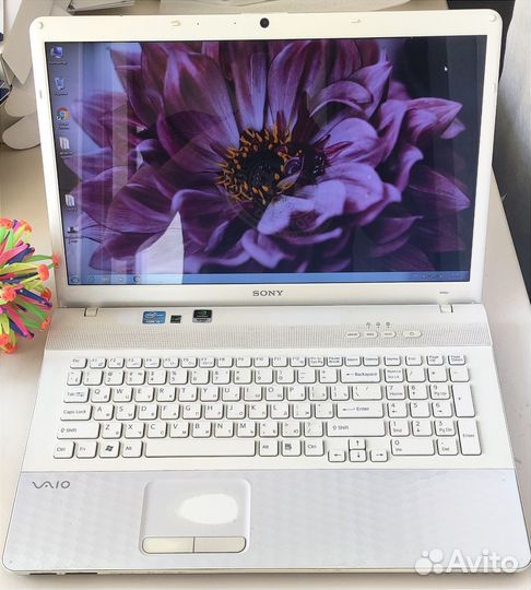 Ноутбук Sony/4 ядра/ большой дисплей