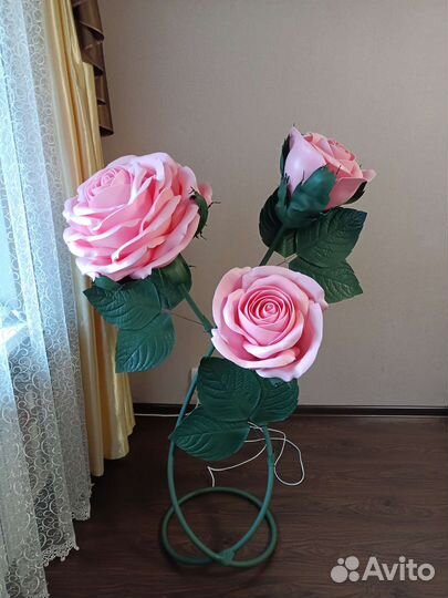 Ростовые цветы светильники