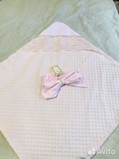 Детский конверт на выписку