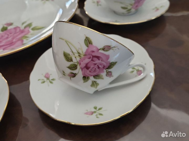 Чайный сервиз на 6 персон чехословакия