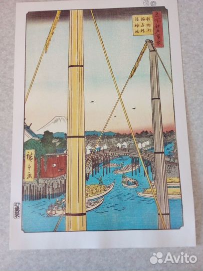 Репродукции картин Андо Хиросигэ альбом