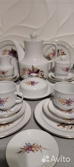 Сервиз чайный гдр кольдиц