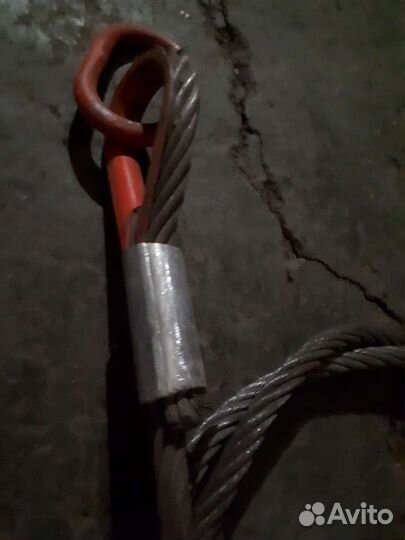 Трос металлический для буксировки грузовых авто