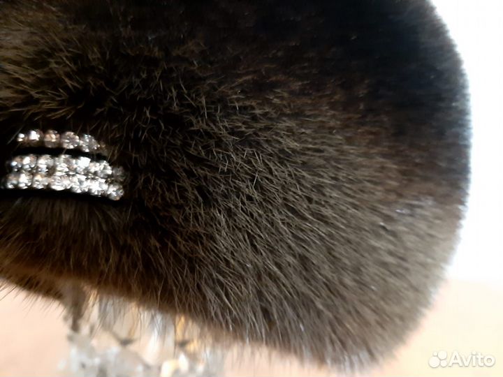 Берет норковый