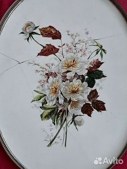 Поднос из фарфора