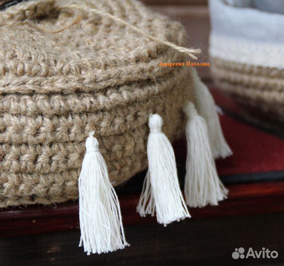 Сумка из джута