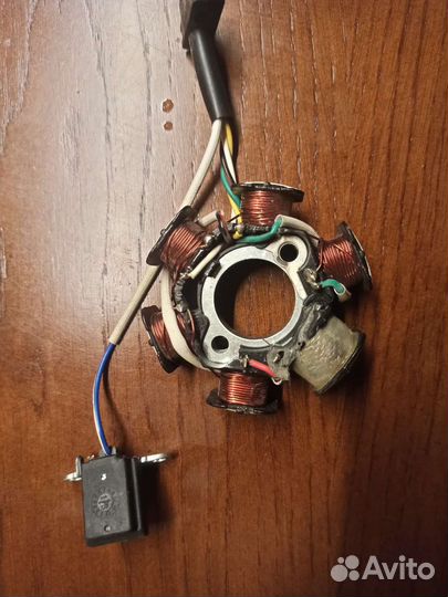 Статор генератора на питбайк yx140