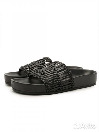 Кожаные шлепанцы JIL sander