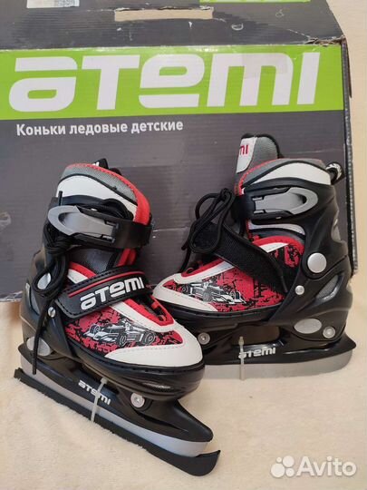 Коньки ледовые раздвижные 27 - 30