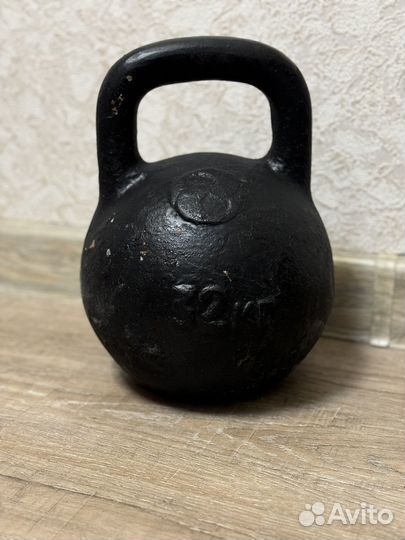 Гиря 32кг СССР