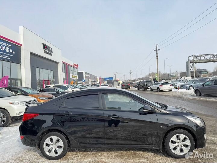Hyundai Solaris 1.6 МТ, 2015, 117 854 км