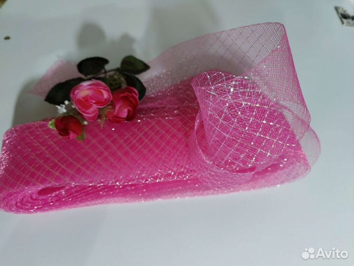 Мягкий регилин 6 см розовый