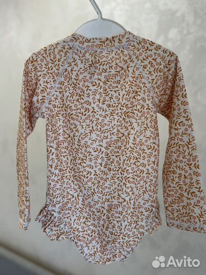 Купальник слитный для девочки размер 90