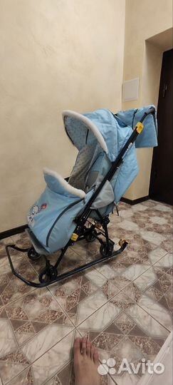 Санки коляска Nika
