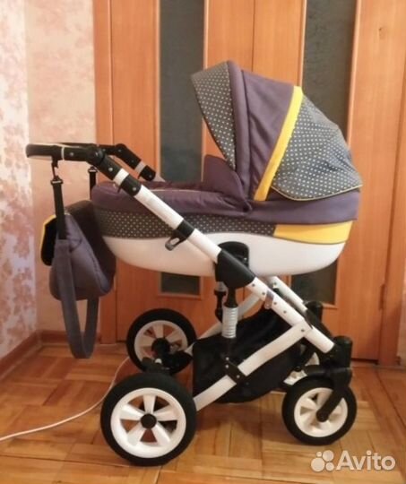 Стильная и комфортная коляска 2 в 1. Пр-во: Польша