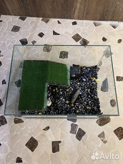 Аквариум для черепах с тумбой