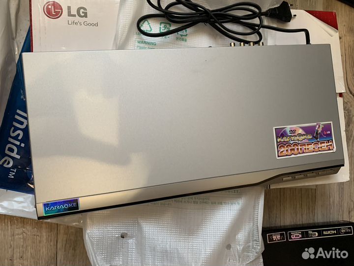 Dvd плеер с караоке lg