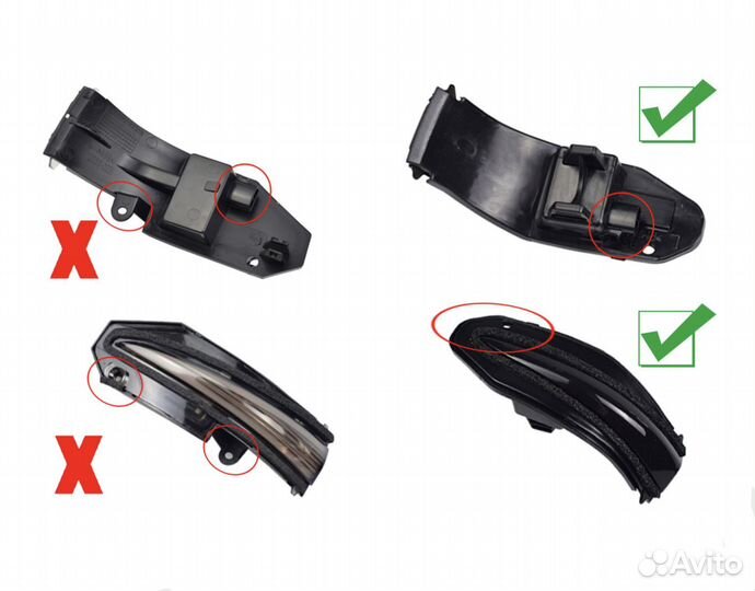 Динамические поворотники Toyota RAV4 4Runner