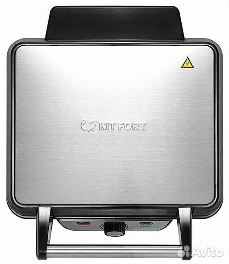 Электрогриль Kitfort KT-1626, Серебристый