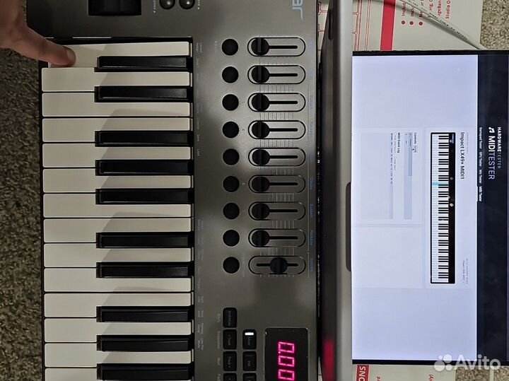 Midi клавиатура Nektar Impact LX49+