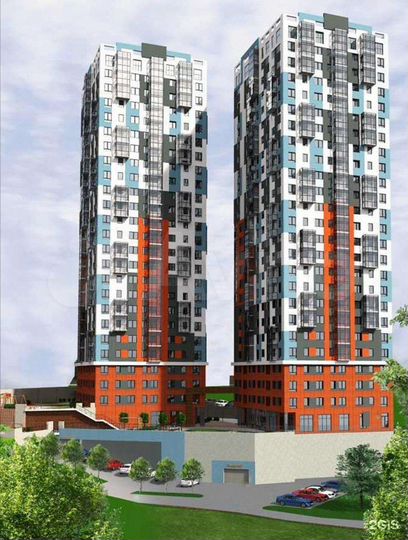 2-к. квартира, 71,4 м², 23/25 эт.
