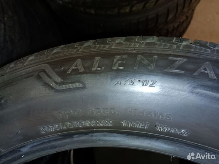 Bridgestone Alenza A/S 02 275/50 R22