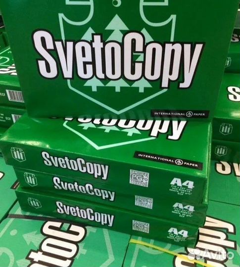 Бумага Svetocopy a4 оптом