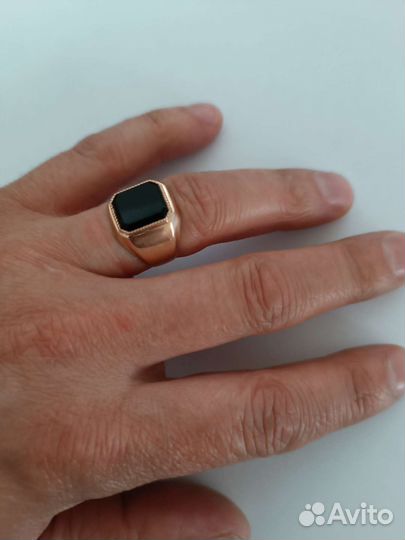 Золотая Печатка Оникс