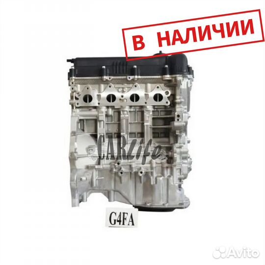 Двигатель Hyundai Solaris/Kia Rio G4fA 1.4 107 л/с