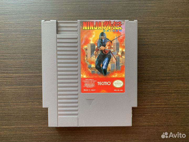Ninja Gaiden для NES (ntsc-U)
