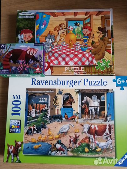 Пазлы детские 48, 100, 160