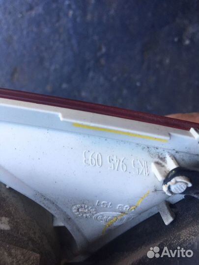 Фонарь задний внутренний левый VW Jetta 2006-2011