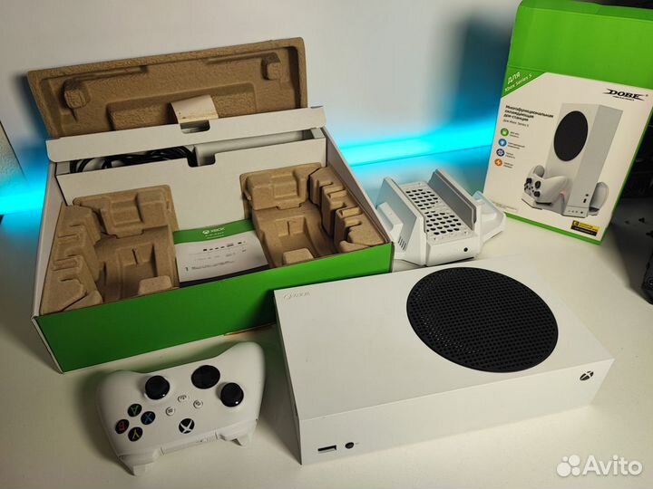 Xbox Series S + Подставка / Гарантия