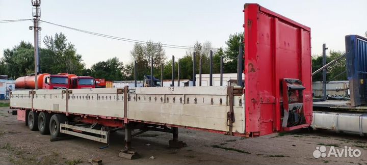 Полуприцеп бортовой Krone SDP27, 1998