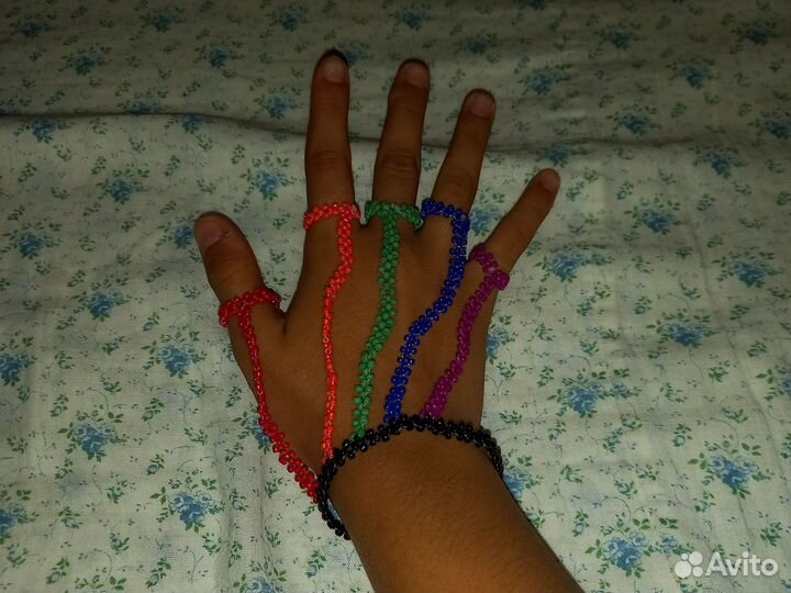 Перчатка без палцев