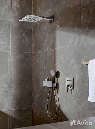 Верхний душ Hansgrohe Raindance 26238670 Черный м