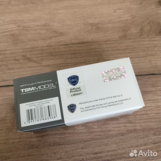 Mini GT Lancia Delta Integrale Evoluzione#3 + кейс