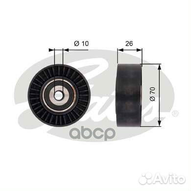 T36393 Ролик ремня приводного ford mondeo/land