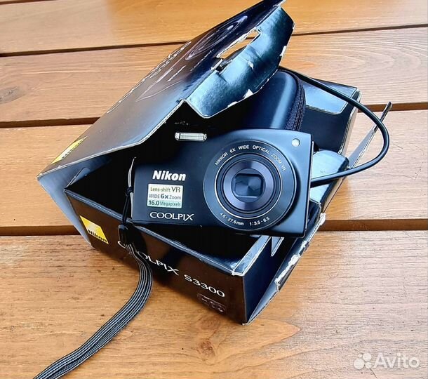 Компактный фотоаппарат nikon coolpix s3300